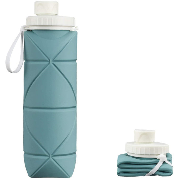 Collapsible Water Bottle Leak-proof Heat-resistant Travel Bottles 600ml Image 8