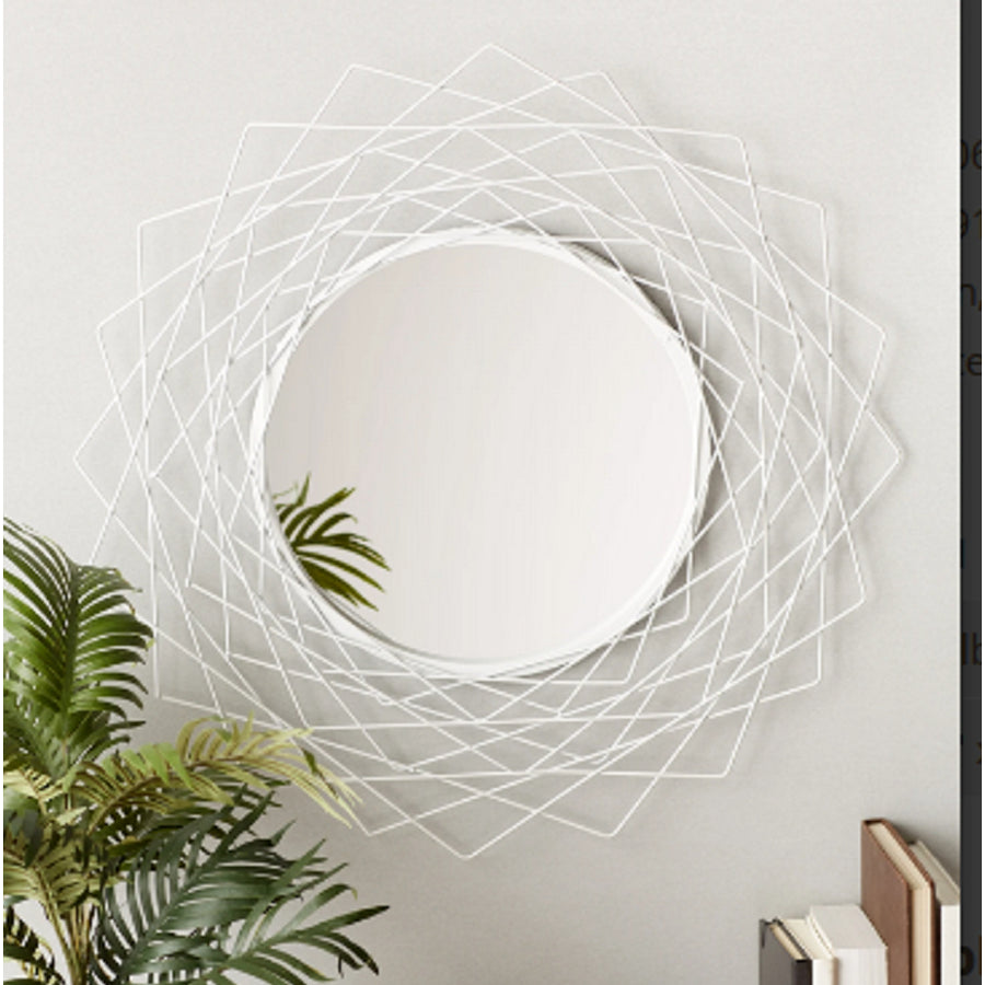 Geometric Wall Mirror Image 1