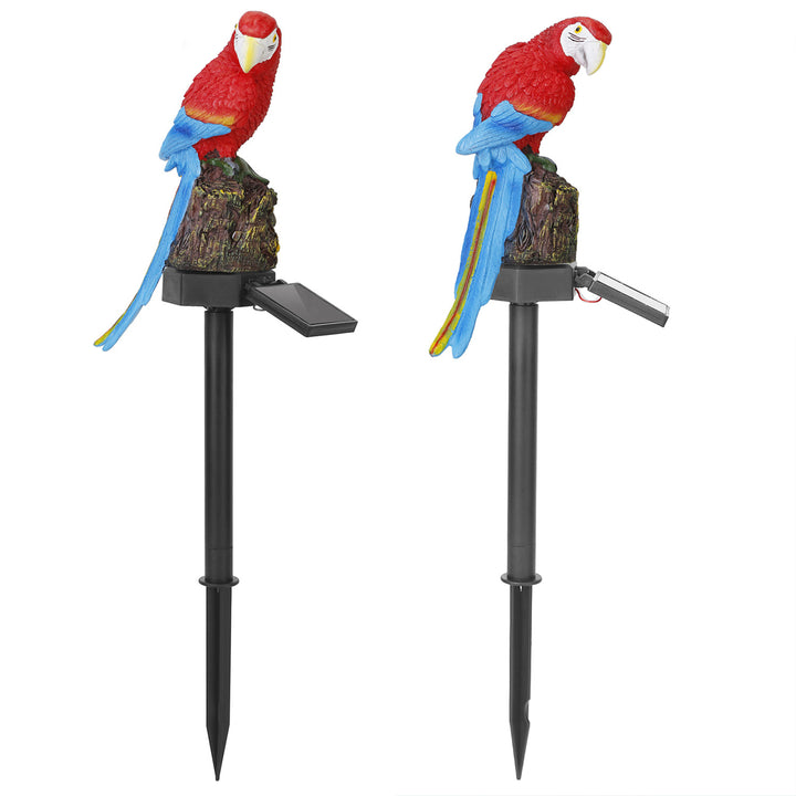 Solar Powered Parrot Garden Light IP65 Waterproof Outdoor Decorative Lamp Image 8