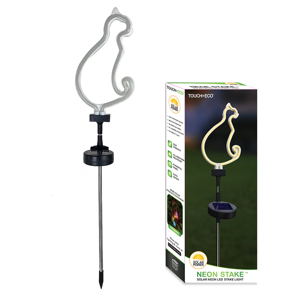 Solar LED Neon Outdoor Garden Dcor Stake Light - 4 Styles Image 5