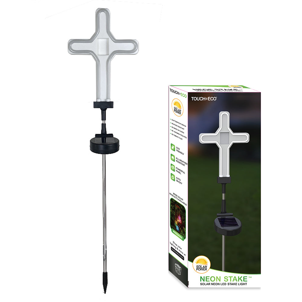 Solar LED Neon Outdoor Garden Dcor Stake Light - 4 Styles Image 7