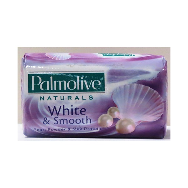 Palmolive Soft and Moisture Bar Soap with White and Smooth Pearl Powder and Milk Protein (80g approx.) Image 1