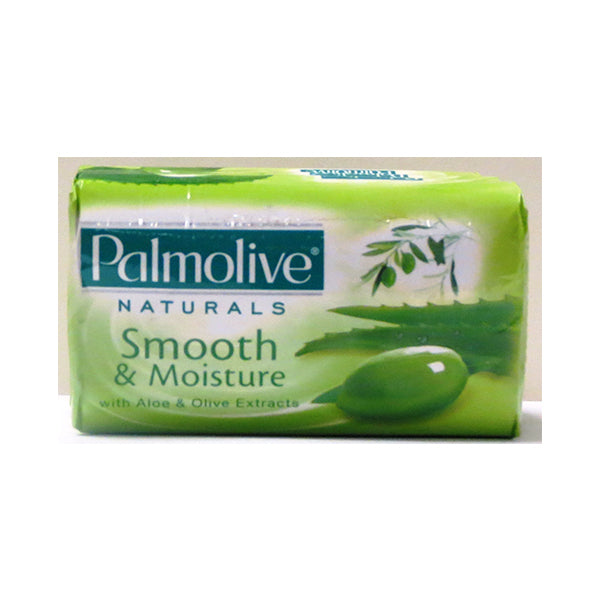 Palmolive Soft and Moisture Bar Soap with Aloe and Olive Extracts (80g approx.) Image 1