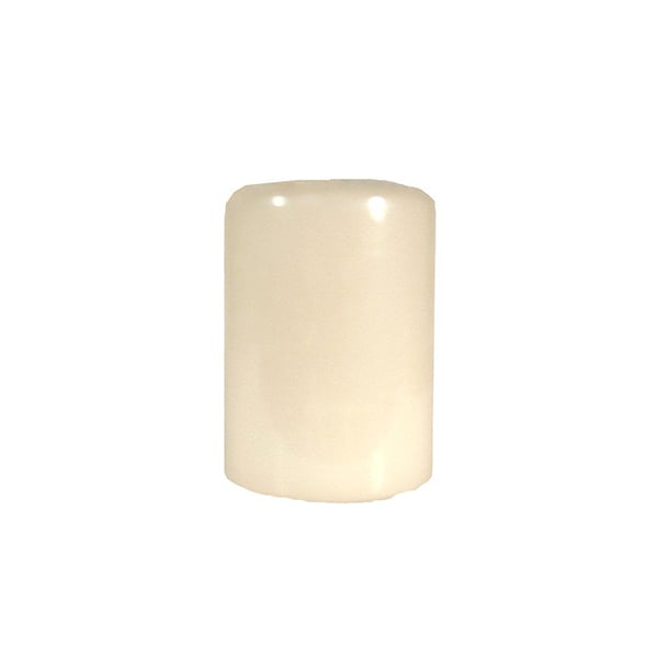 Candle-Lite Pillar Candle Unscented Ivory 2.8x4 Inch 100 Cotton Wick Image 1