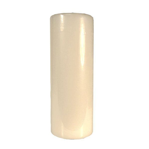 Pillar Candle Unscented Ivory 2.8x8 Candle-Lite 100% Cotton Wick Essential Oils Image 1