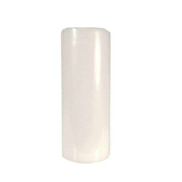 Candle-Lite Unscented Pillar Candle White 2.8x8 Cotton Wick Essential Oils Image 1