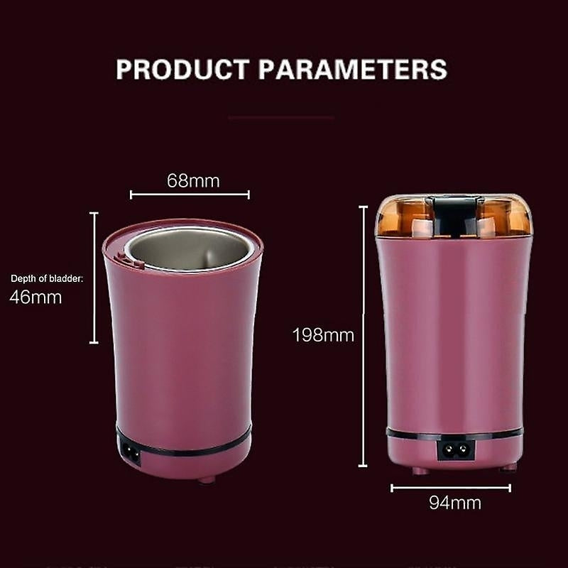 Electric Grain Mill Coffee Dry Grinder Household Herbal Crusher Powder Grinding Blender Image 2