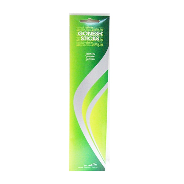 Gonesh Everyday Incense- Jasmine (30 Sticks in 1 Pack) Image 1