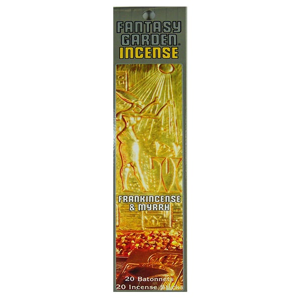 Fantasy Garden Incense- Frankincense and Myrrh (20 in 1 Pack) Image 1