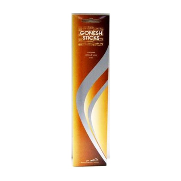 Gonesh Everyday Incense- Coconut (30 Sticks in 1 Pack) Image 1