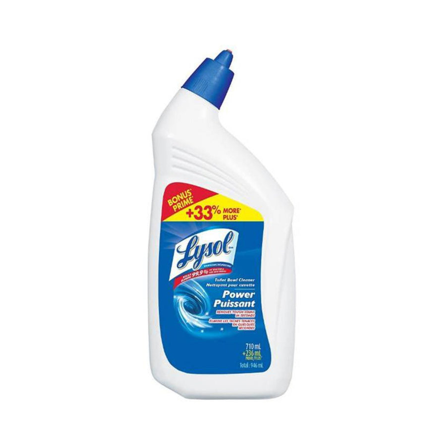 LYSOL Toilet Bowl Cleaner Power Bonus Pack 710ml 236ml Fresh Scent Disinfectant Image 1