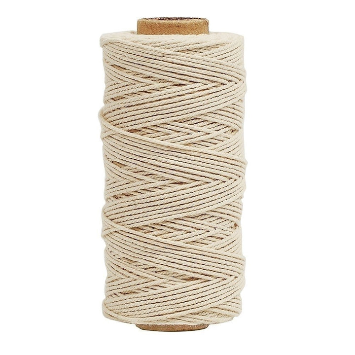 White Cotton String by Three Star, 75gr Image 1