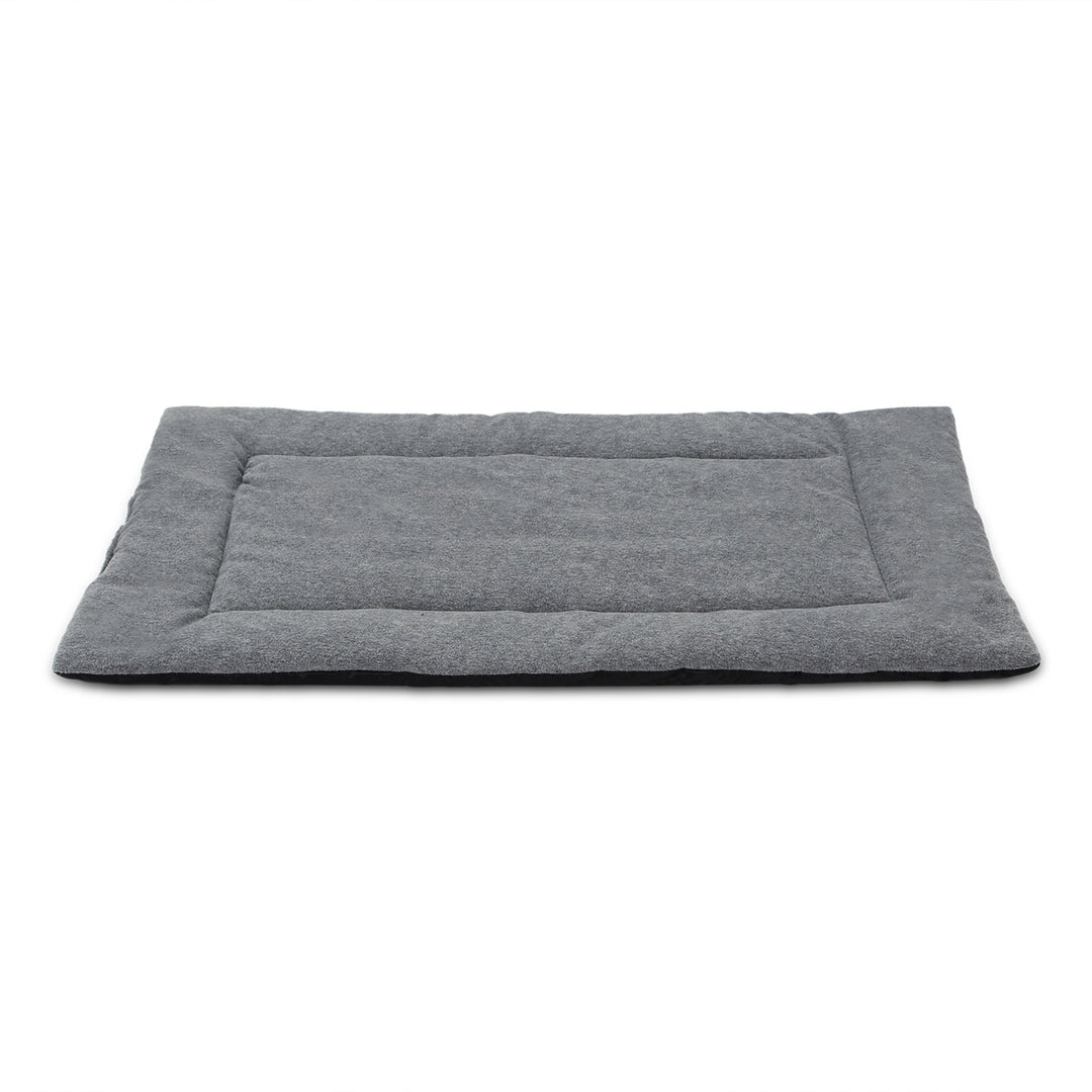 Comfortable Fleece Dog Bed Mat Reversible Water-Resistant Non-Skid Pad S/M/L Image 7