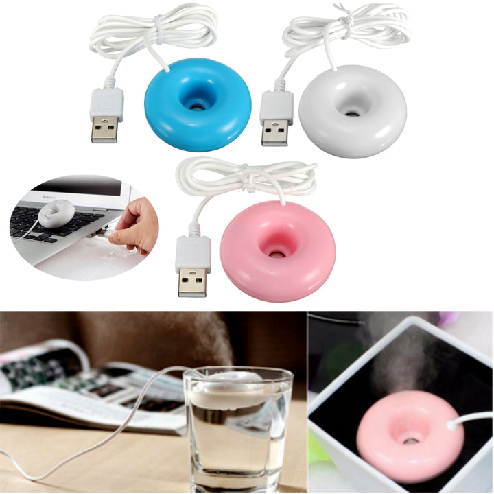 1.2L Portable Home Office Humidifier Mute Air Purification Night Light USB Desktop Humidifier 6 Gear Fog Adjustment Image 8