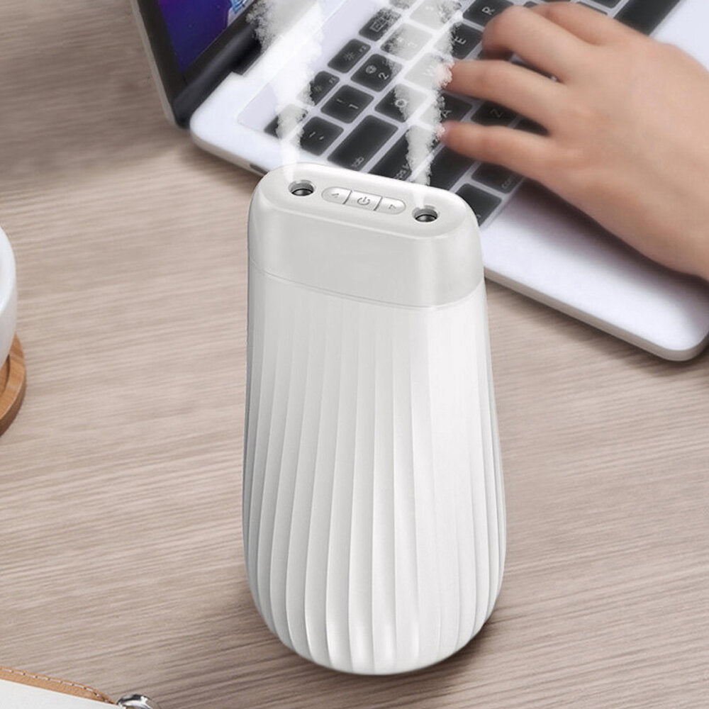 1000ML LED Light Ultrasonic Double Nozzle Aroma Diffuser Air Humidifier Mist Maker For Home Office Car Humidificador Image 5