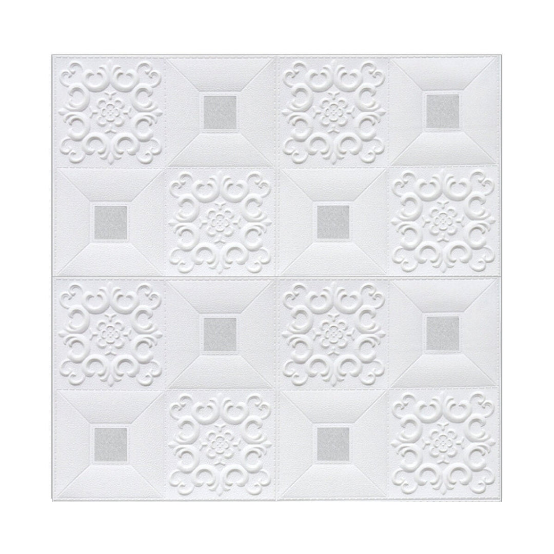 10PCS 3D Stereo Wall Self-Adhesive Ceiling Decorative Bricks Image 8