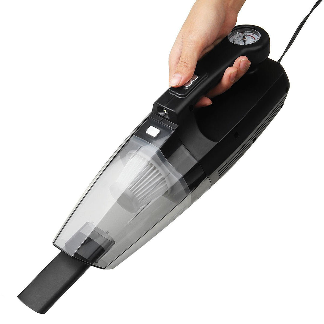 120W Wired Handheld Vacuum Cleaner Inflator Vehicle Air Pump 120W 4500Pa 22800rmp Strong Suction for Car Home Image 3