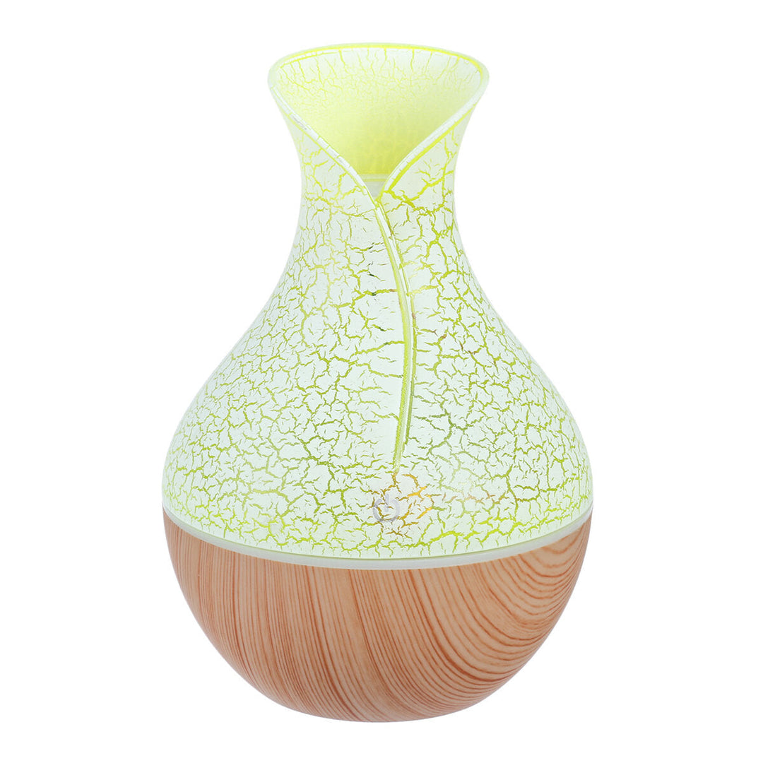 130ml LED USB Mini Vase Ultrasonic Air Humidifier Low Noise Aromatherapy Diffuser Mist Maker with 7 Colors Light DTTT Image 12