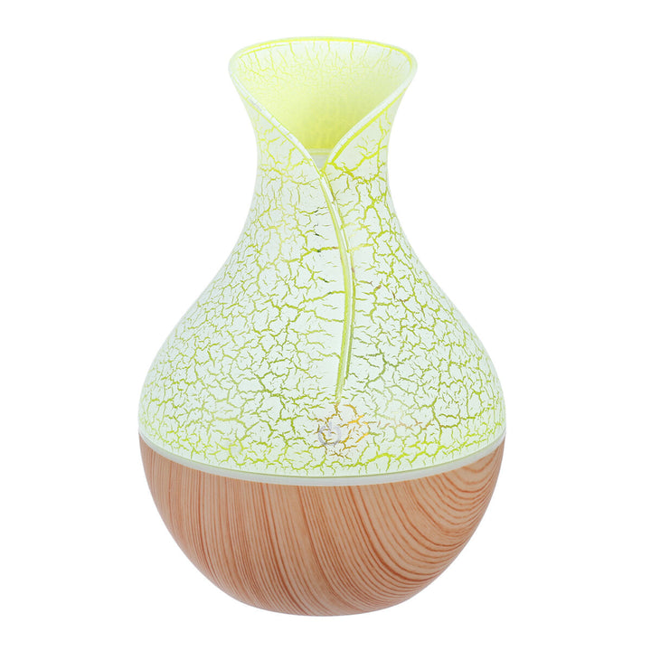 130ml LED USB Mini Vase Ultrasonic Air Humidifier Low Noise Aromatherapy Diffuser Mist Maker with 7 Colors Light DTTT Image 12