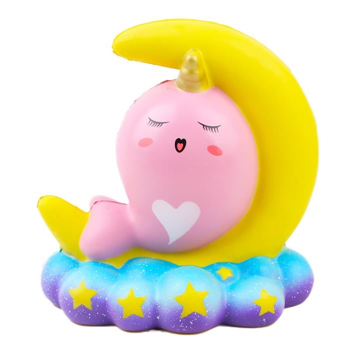 16CM Animal Squishy Unicorn Moon NarWhale Slow Rebound With Packaging Gift Collection,DTTT Image 3