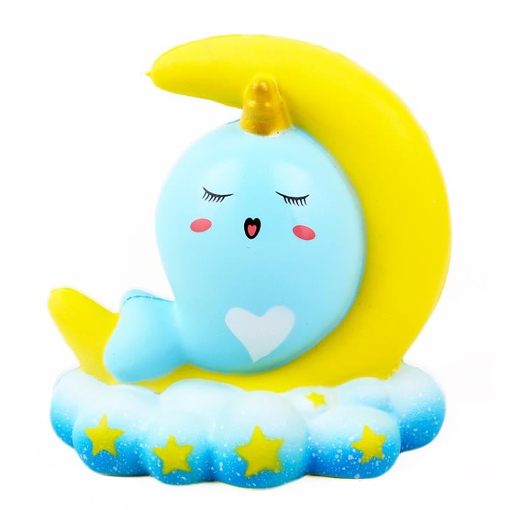 16CM Animal Squishy Unicorn Moon NarWhale Slow Rebound With Packaging Gift Collection,DTTT Image 4