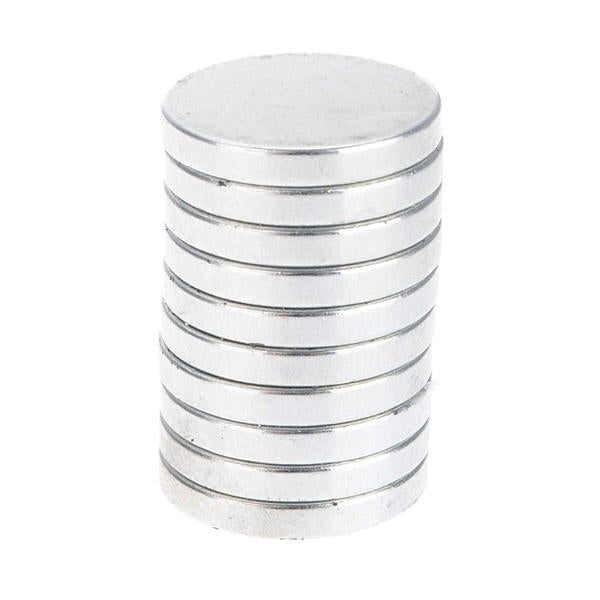 10Pcs N35 20mmx3mm Disc Strong Rare Earth Neodymium Magnets Image 1