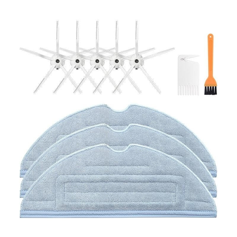 10pcs Replacements for Roborock S7 Vacuum Cleaner Parts Accessories Side Brushes5 Mop Clothes3 Cleaning Tools2 Image 1