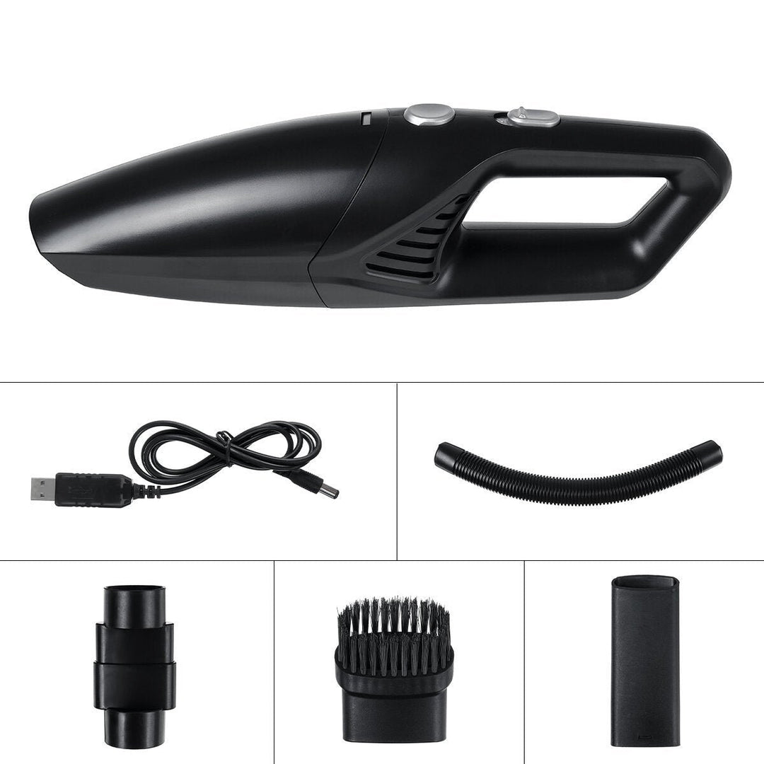 120W Car Vacuum Cleaner Handled Powerful Suction Portable Wet Dry Use Car Home Image 6