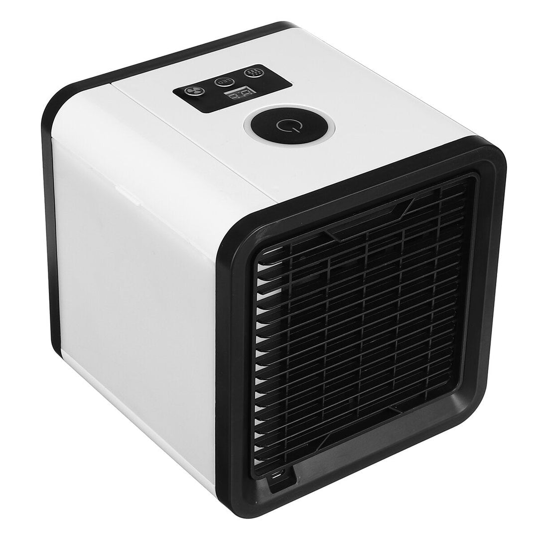 12W Mini USB Fan Desktop Summer Cooler Three Wind Speed Portable Air Conditioning Office Small Chiller Cold Fan Image 2