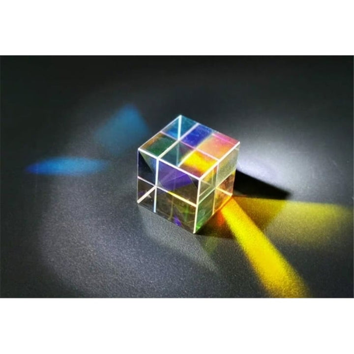 15mm Cube Combination Prism Light Cube Six-Sided Bright Beam Splitting Prism Toys Image 2