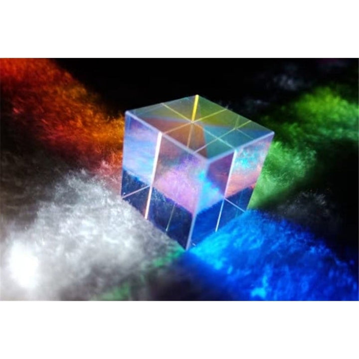 15mm Cube Combination Prism Light Cube Six-Sided Bright Beam Splitting Prism Toys Image 4