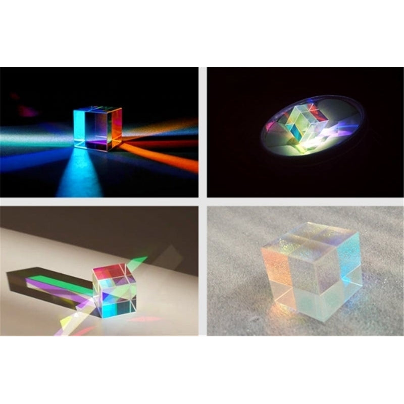 15mm Cube Combination Prism Light Cube Six-Sided Bright Beam Splitting Prism Toys Image 6