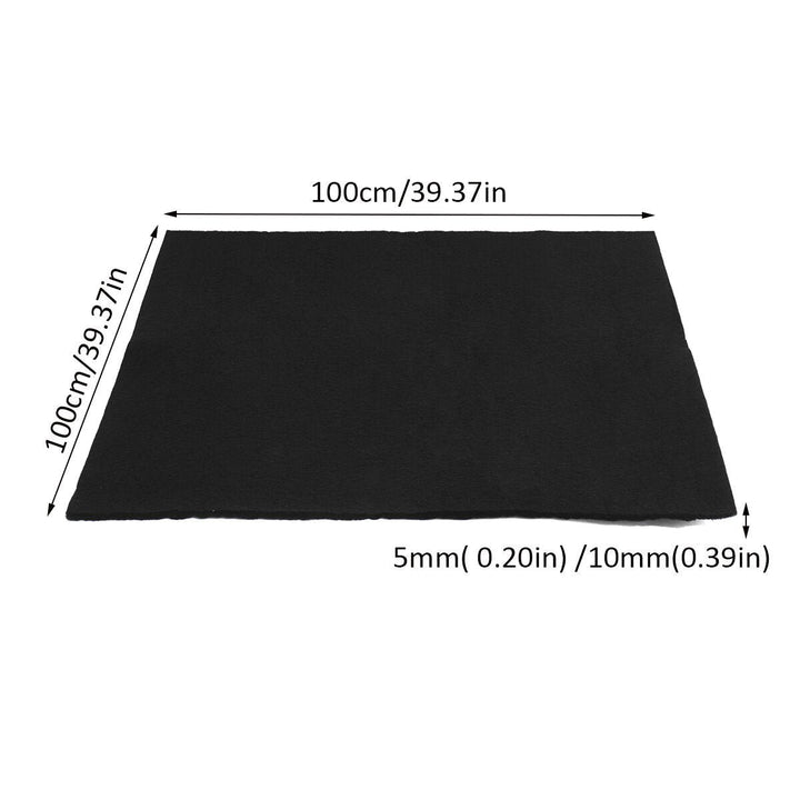 1pc Square Universal Activated Carbon Foam Sponge Air Filter Sheet Pad 1mx1m x0.5,1cm Image 4