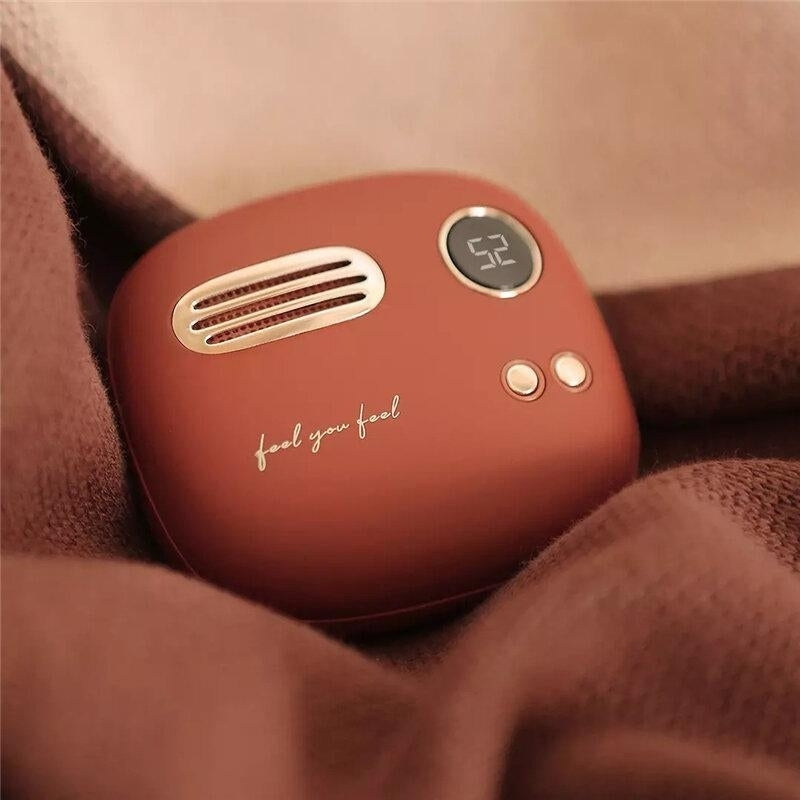 2 in 1 Hand Warmer Mini Mobile Power Bank USB Rechargeable 5000mAh Long Battery Life Electric Warming Treasure Image 6