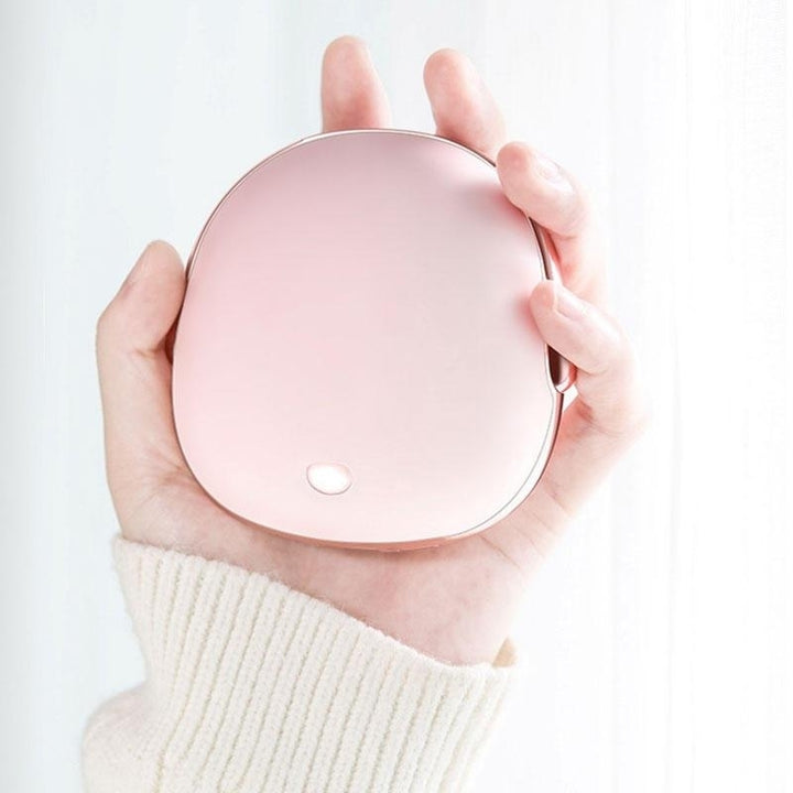 2 in 1 USB Charging Portable Hand Warmer 2A Fast Charging 2 Speed Adjustment Heater Image 2