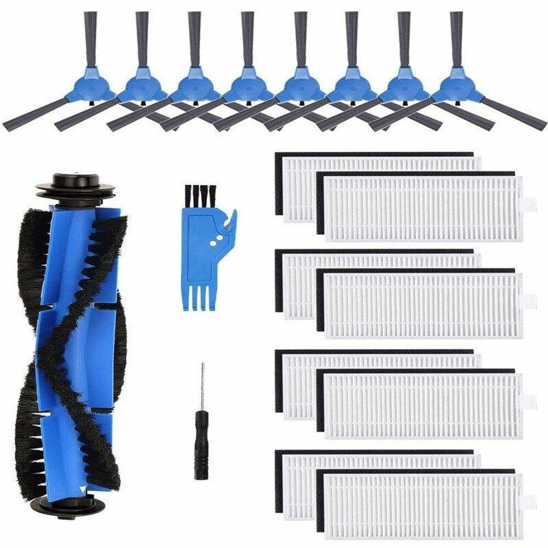 19pcs Replacements Brush Parts for Eufy RoboVac 11S RoboVac 30C RoboVac 30 RoboVac 15C Vacuum Cleaner Image 1