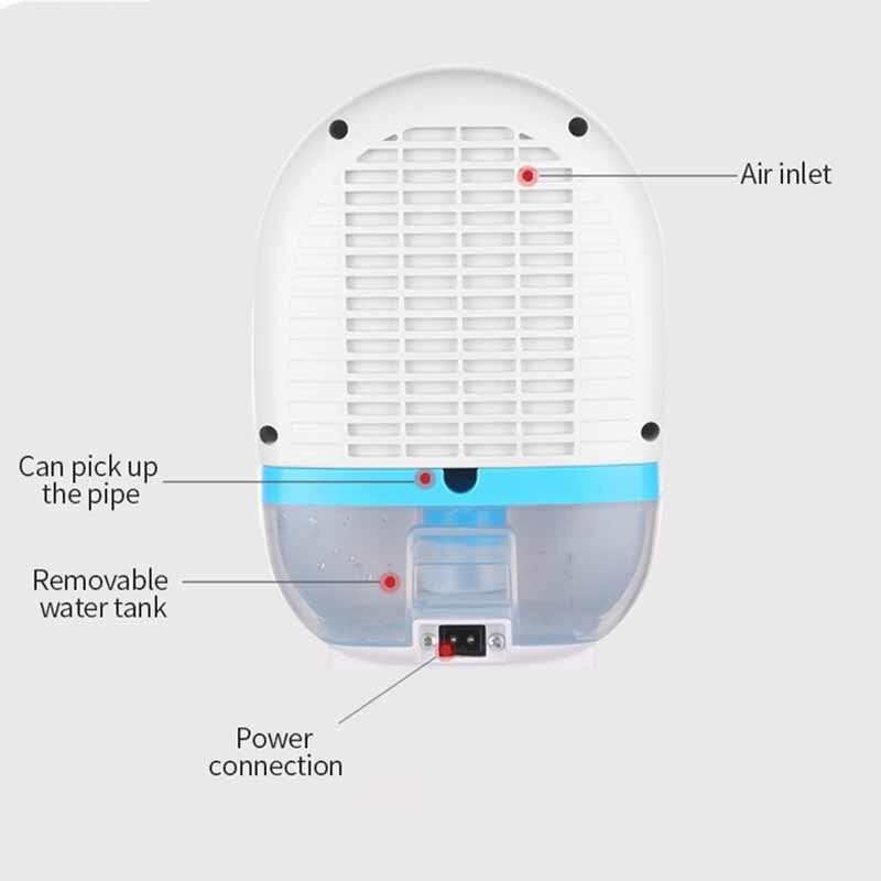 25W Portable Mini Dehumidifier Air Dryer Drying Moisture Dehumidification Machine Low Noise for Home Office Image 5