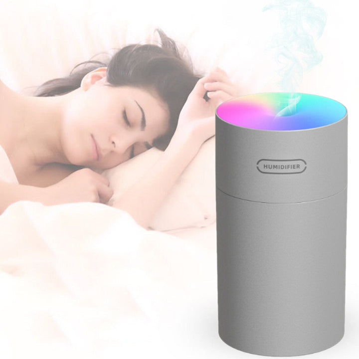 270ml Ultrasonic Humidifier Electric Air Diffuser Aroma 2 Modes LED Night Light for Home Office Car Image 1