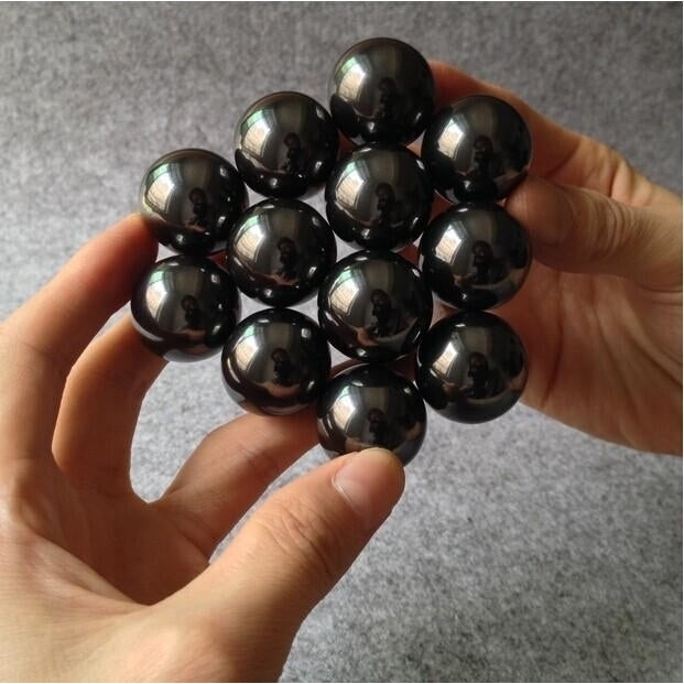 2PCS Round Powerful Magnet Balls Ferrite Large Ball Image 3