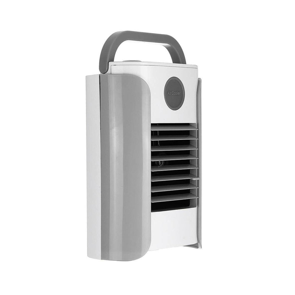 3 Gears Mini Air Cooling Fan USB Portable Air Conditioner Desk Table Fan Bluetooth,Broadcast Image 2