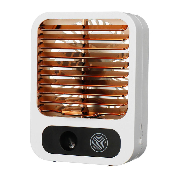 3 Gears Mini Spray Humidification Fan Portable Summer Handheld,Desktop Fan Cooler Humidifier Image 5