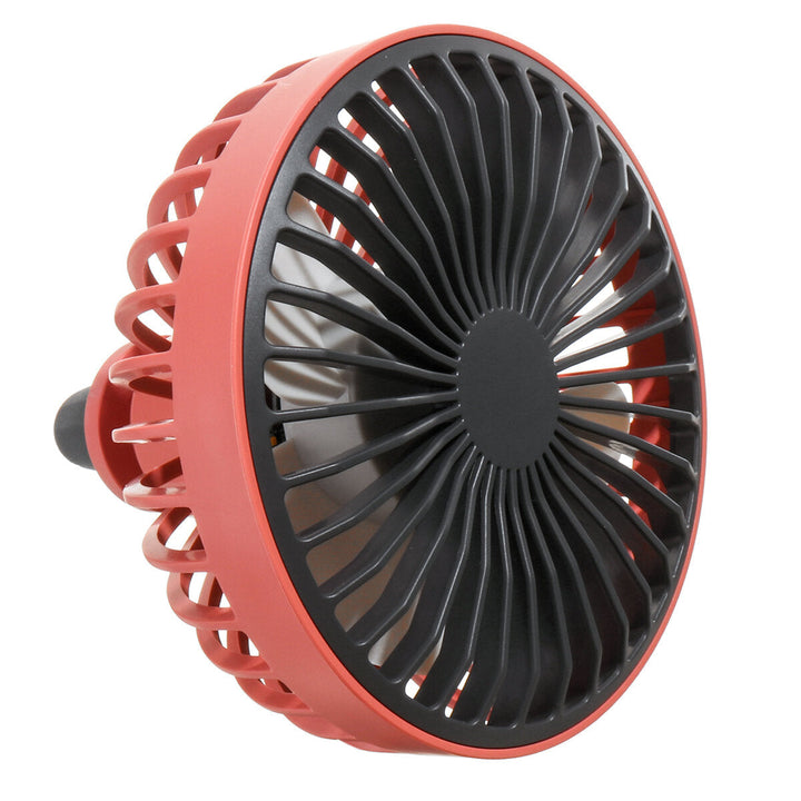 3 Gears USB Electric Car Fan Low Noise Portable 360 Rotating Cooling Fan For Home Office Image 4