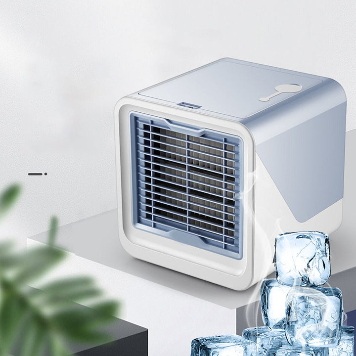 3 in 1 USB Fan Air Purifier Cooler Conditioner Desktop Humidifier Table Fan For Nightstand Office Dorm Image 1