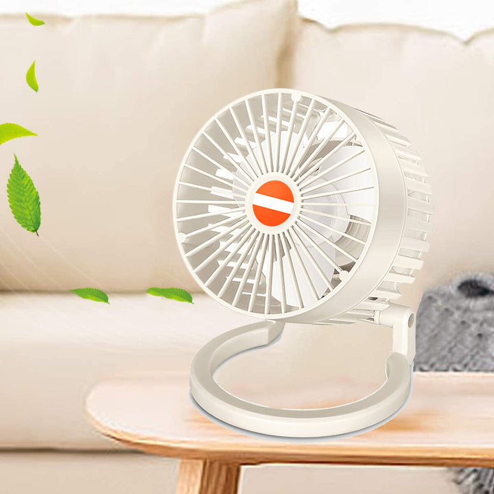 2.5W Mini Desktop Fan Multi-Function USB Charging Fan Low Noise for Student Dormitory Home Image 5