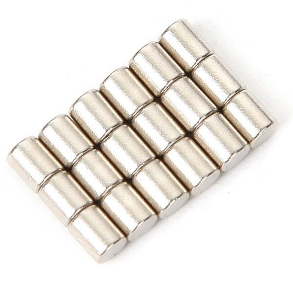 20PCS Neodymium Rod Magnet 3mm x 4mm N35 Reed Switch Magic Craft Image 1