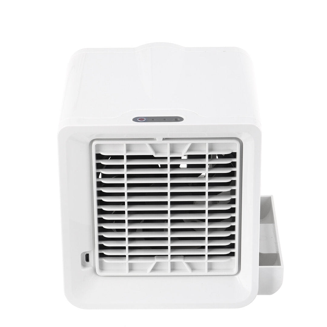 3 Gears Mini Air Conditioner Cooler Portable Cooling Fan Humidifier For Home Image 3