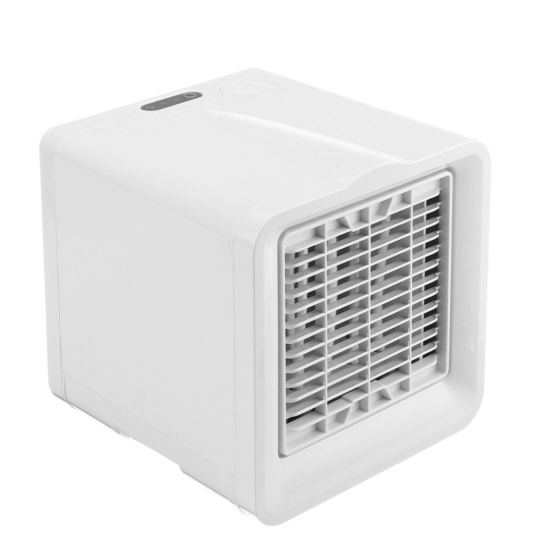 3 Gears Mini Air Conditioner Cooler Portable Cooling Fan Humidifier For Home Image 6