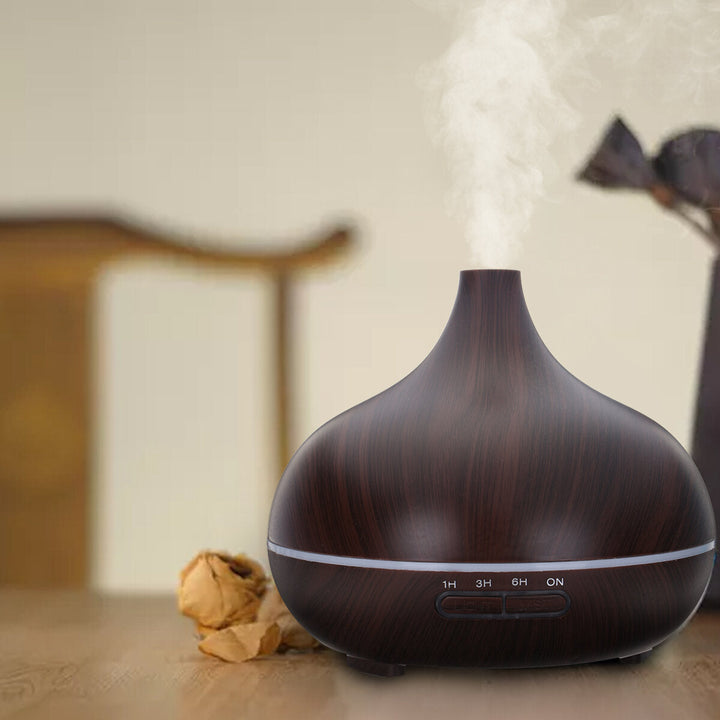 300ML Air Purifier Essential Diffuser Aromatherapy LED Ultrasonic Humidifier Timing Image 3