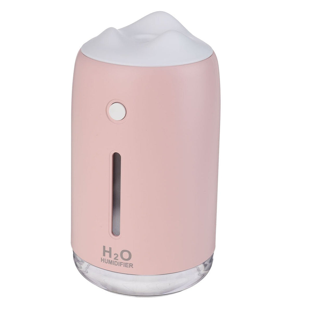 310ml Portable USB Mini Car Home Humidifier Mist Purifier Colorful Night Light Image 8