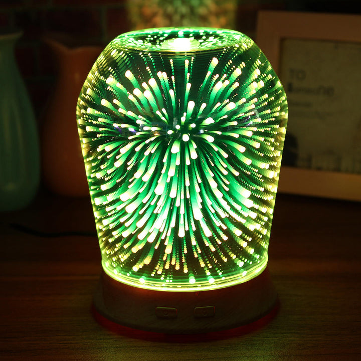 3D LED Ultrasonic Diffuser Humidifier Aromatherapy Essential Oil Diffuser Mist Humidifier Image 6